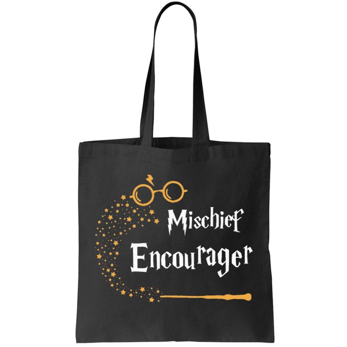 Mischief Encourager Family Mischief Matching Halloween Tote Bag