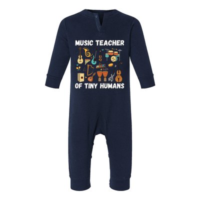 Music Education Funny For Music Teacher Infant Fleece One Piece