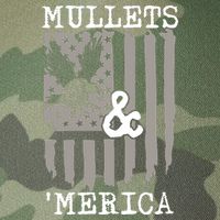 Mullet Eagle Flag Mullets And Merica | Party In The Back Legacy Tie Dye Trucker Hat