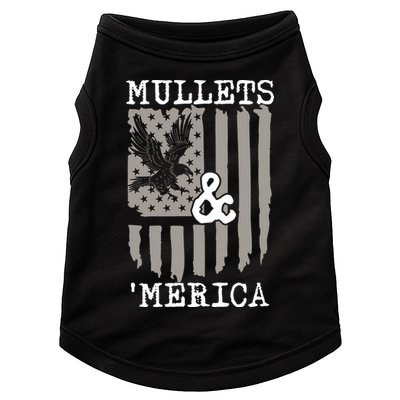 Mullet Eagle Flag Mullets And Merica | Party In The Back Doggie Tank