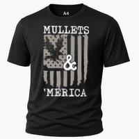 Mullet Eagle Flag Mullets And Merica | Party In The Back Performance Shirt