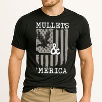 Mullet Eagle Flag Mullets And Merica | Party In The Back Performance Shirt