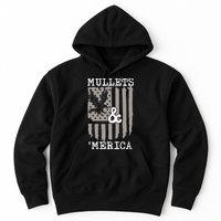 Mullet Eagle Flag Mullets And Merica | Party In The Back Hoodie