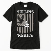 Mullet Eagle Flag Mullets And Merica | Party In The Back Tall T-Shirt