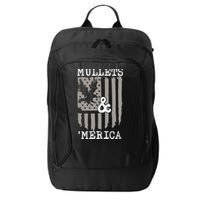 Mullet Eagle Flag Mullets And Merica | Party In The Back City Backpack