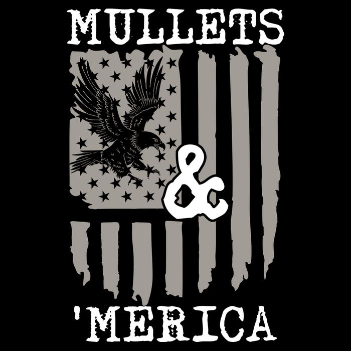 Mullet Eagle Flag Mullets And Merica | Party In The Back Backpack