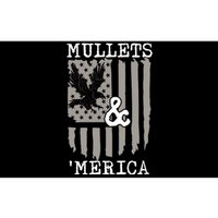 Mullet Eagle Flag Mullets And Merica | Party In The Back Bumper Sticker