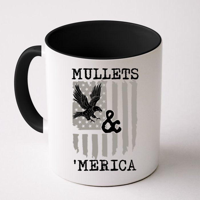 Mullet Eagle Flag Mullets And Merica | Party In The Back Mug