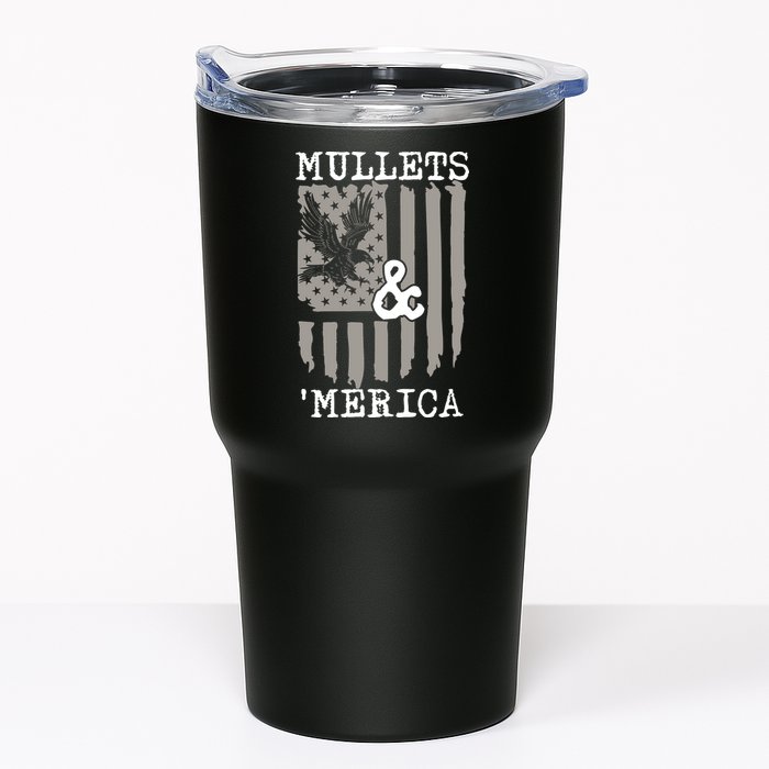 Mullet Eagle Flag Mullets And Merica | Party In The Back Tumbler