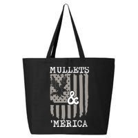 Mullet Eagle Flag Mullets And Merica | Party In The Back 25L Jumbo Tote
