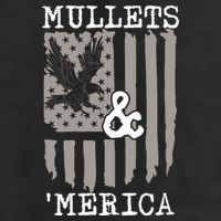 Mullet Eagle Flag Mullets And Merica | Party In The Back 25L Jumbo Tote
