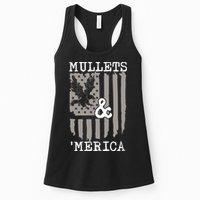 Mullet Eagle Flag Mullets And Merica | Party In The Back Womens Tank Top