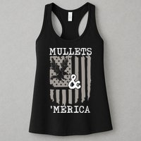 Mullet Eagle Flag Mullets And Merica | Party In The Back Womens Tank Top