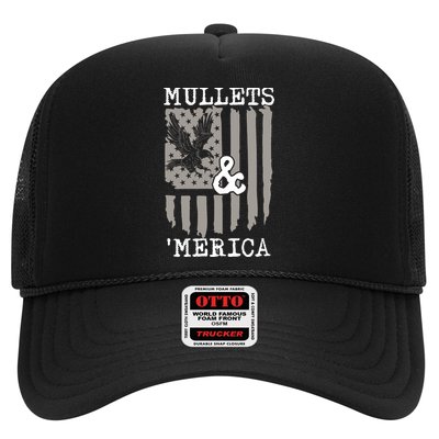 Mullet Eagle Flag Mullets And Merica | Party In The Back Trucker Hat