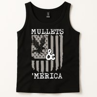 Mullet Eagle Flag Mullets And Merica | Party In The Back Tank Top