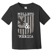 Mullet Eagle Flag Mullets And Merica | Party In The Back Toddler T-Shirt