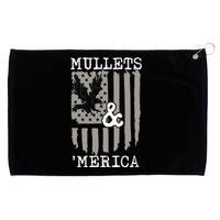 Mullet Eagle Flag Mullets And Merica | Party In The Back Grommeted Golf Towel