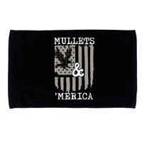 Mullet Eagle Flag Mullets And Merica | Party In The Back Microfiber Hand Towel