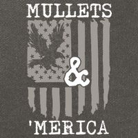 Mullet Eagle Flag Mullets And Merica | Party In The Back Cotton Canvas Backpack