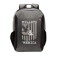 Mullet Eagle Flag Mullets And Merica | Party In The Back Vector Backpack