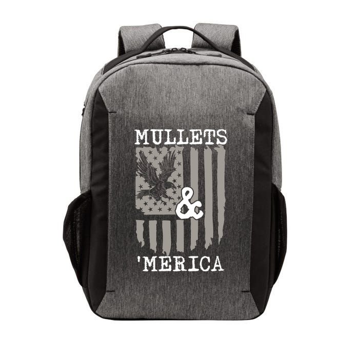 Mullet Eagle Flag Mullets And Merica | Party In The Back Vector Backpack