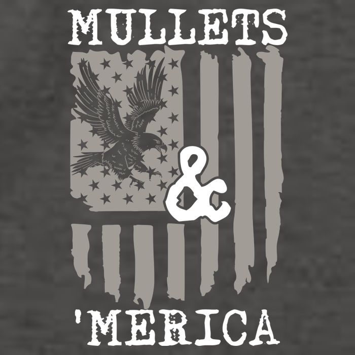 Mullet Eagle Flag Mullets And Merica | Party In The Back Vector Backpack