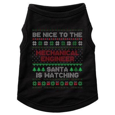 Mechanical Engineer Gift Mechanical Engineer Ugly Sweater Doggie Tank