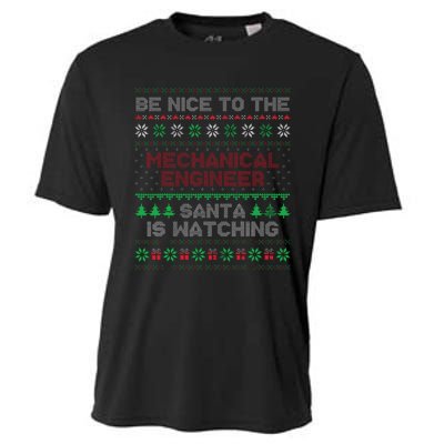 Mechanical Engineer Gift Mechanical Engineer Ugly Sweater Cooling Performance Crew T-Shirt