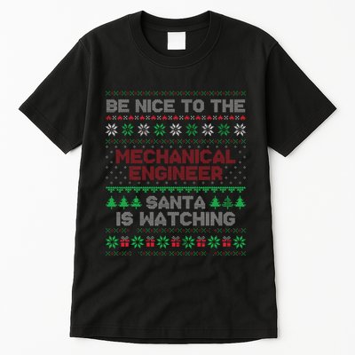 Mechanical Engineer Gift Mechanical Engineer Ugly Sweater Tall T-Shirt