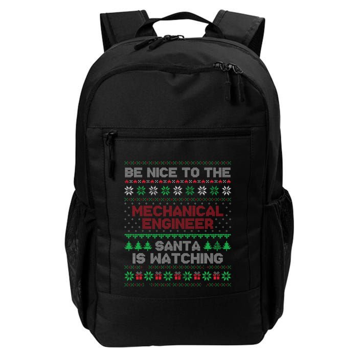 Mechanical Engineer Gift Mechanical Engineer Ugly Sweater Backpack