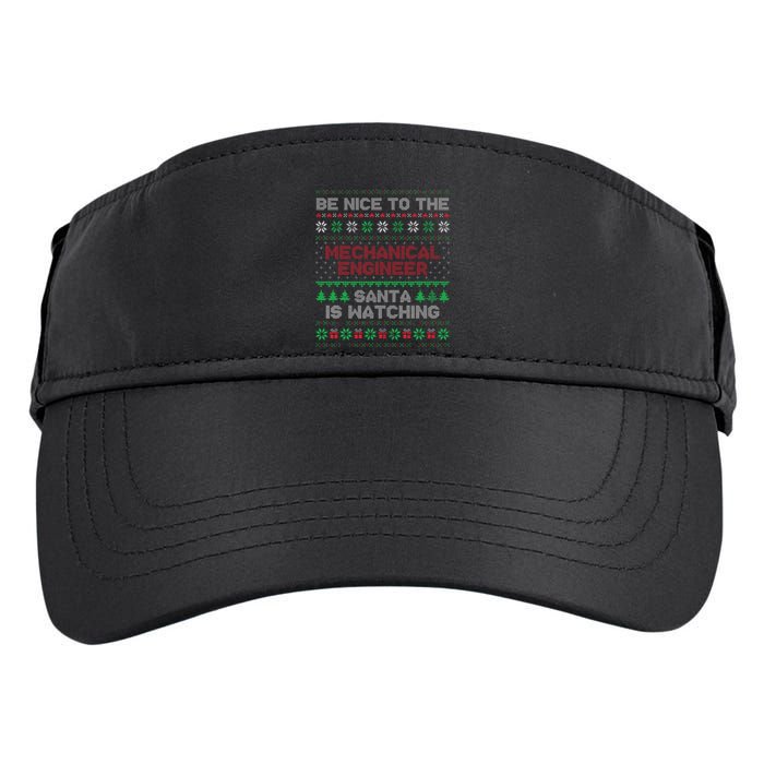 Mechanical Engineer Gift Mechanical Engineer Ugly Sweater Adult Drive Performance Visor