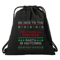 Mechanical Engineer Gift Mechanical Engineer Ugly Sweater Drawstring Bag