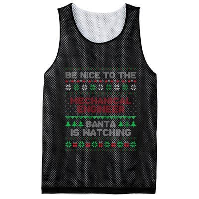 Mechanical Engineer Gift Mechanical Engineer Ugly Sweater Mesh Reversible Basketball Jersey Tank