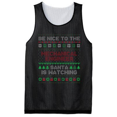 Mechanical Engineer Gift Mechanical Engineer Ugly Sweater Mesh Reversible Basketball Jersey Tank