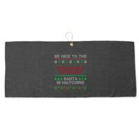 Mechanical Engineer Gift Mechanical Engineer Ugly Sweater Large Microfiber Waffle Golf Towel