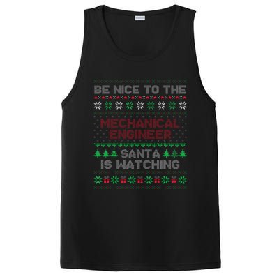 Mechanical Engineer Gift Mechanical Engineer Ugly Sweater PosiCharge Competitor Tank