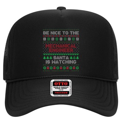 Mechanical Engineer Gift Mechanical Engineer Ugly Sweater Trucker Hat