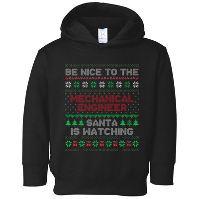 Mechanical Engineer Gift Mechanical Engineer Ugly Sweater Toddler Hoodie