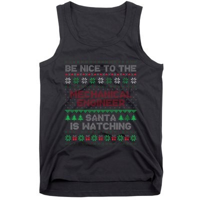 Mechanical Engineer Gift Mechanical Engineer Ugly Sweater Tank Top