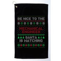 Mechanical Engineer Gift Mechanical Engineer Ugly Sweater Golf Towel