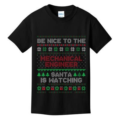 Mechanical Engineer Gift Mechanical Engineer Ugly Sweater Kids T-Shirt