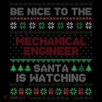 Mechanical Engineer Gift Mechanical Engineer Ugly Sweater Kids T-Shirt