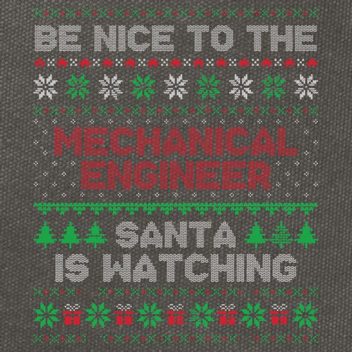 Mechanical Engineer Gift Mechanical Engineer Ugly Sweater Cotton Canvas Backpack