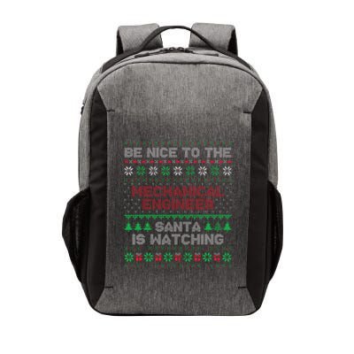 Mechanical Engineer Gift Mechanical Engineer Ugly Sweater Vector Backpack