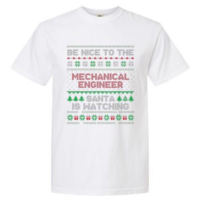 Mechanical Engineer Gift Mechanical Engineer Ugly Sweater Garment-Dyed Heavyweight T-Shirt