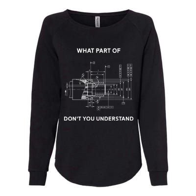 Mechanical Engineer Gift Womens California Wash Sweatshirt