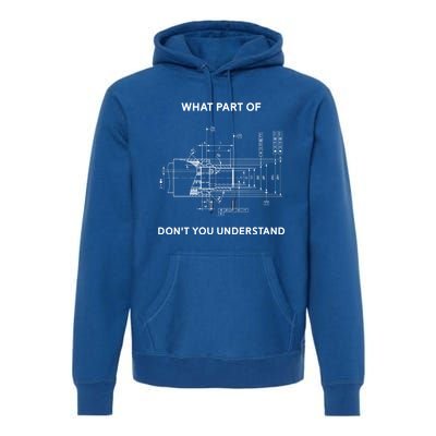 Mechanical Engineer Gift Premium Hoodie