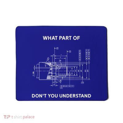 Mechanical Engineer Gift Mousepad