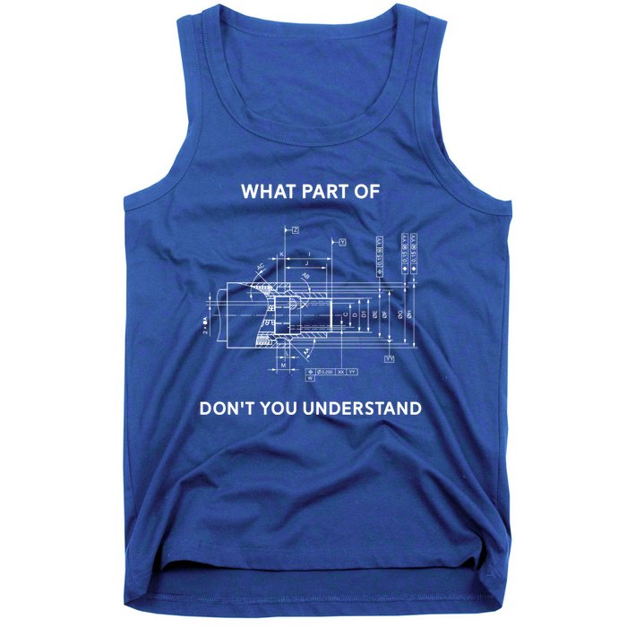 Mechanical Engineer Gift Tank Top