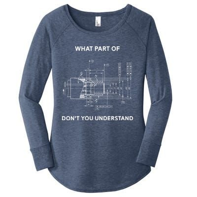 Mechanical Engineer Gift Women's Perfect Tri Tunic Long Sleeve Shirt